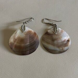 Vintage Natural Shell Earrings